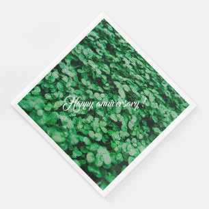 Elegant Modern Floral Napkin