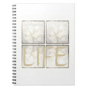 Elegant Modern Funeral Guest Book Celebration Life