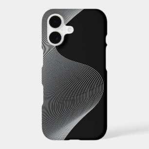 Elegant, modern, futuristic wave abstraction