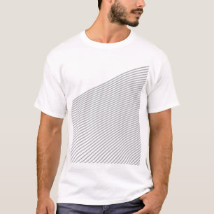 Elegant, modern, futuristic wave abstraction T-Shirt