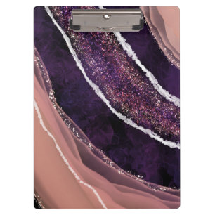 Elegant Modern Gemstone  Clipboard