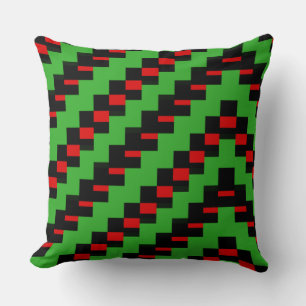 Elegant Modern Geometric Chequered Style Indoor Cushion