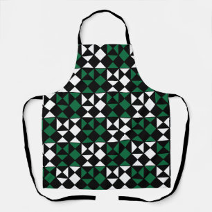 Elegant Modern Geometric Pattern  Apron