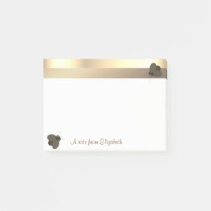 Elegant Modern Girly,Ladybugs -  Personalised Post-it Notes