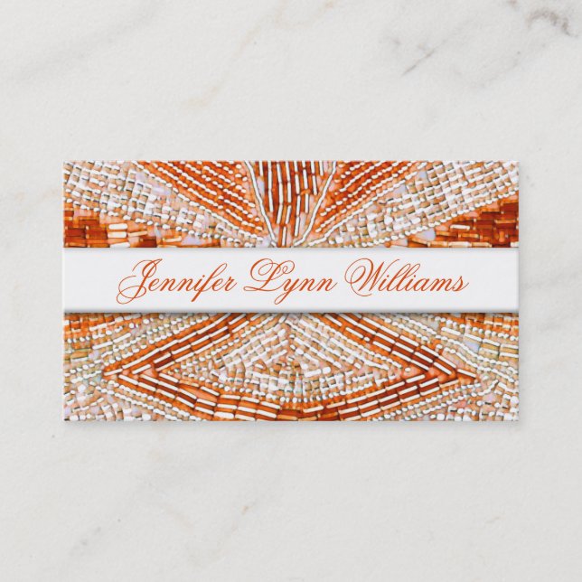 Elegant Modern Glitz Professional Business Cards (Front)