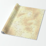 Elegant Modern Gold Christmas Snowflake Pattern Wrapping Paper<br><div class="desc">Pretty faux gold Christmas pattern.</div>