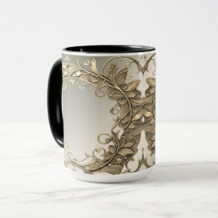 Elegant Modern Gold Decorative Mug