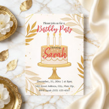 elegant modern gold minimalist birthday party 