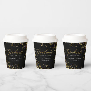 ELEGANT MODERN GRADUATE  PAPER CUPS