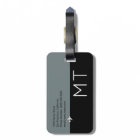 Elegant, modern gray black worldmap travel