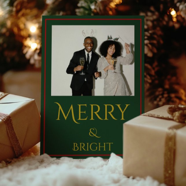 Elegant Modern Holiday Photo Card | Holiday Luxe  (Creator Uploaded)