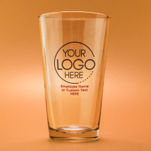 Elegant Modern Logo Employee/Company SWAG Red Glass