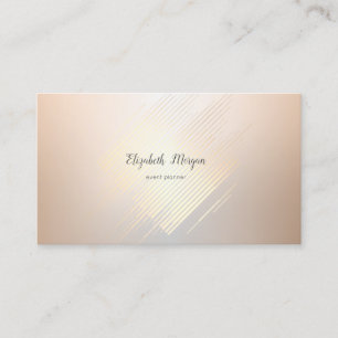 Elegant Modern Luminous ,Lines Business Card