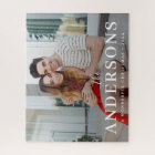 Elegant Modern Minimal | Christmas Couple Photo