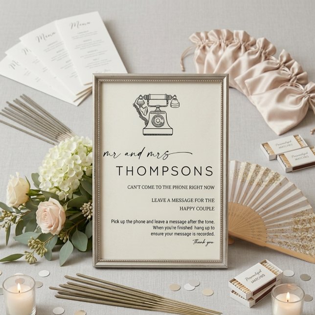 Elegant Modern Minimal Wedding Audio Guestbook  (Creator Uploaded)