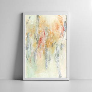 Elegant modern minimalist abstract art Poster