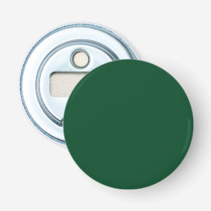 Elegant Modern Minimalist Forest Green Bottle Opener