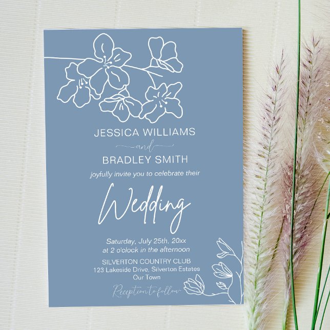 Elegant modern minimalist script calligraphy invitation (Creator Uploaded)