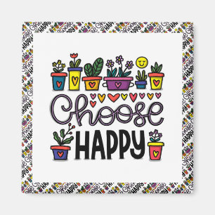 Elegant Modern Motivation Best Popular Message Magnet