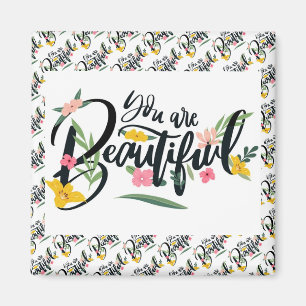 Elegant Modern Motivation Best Popular Message Magnet