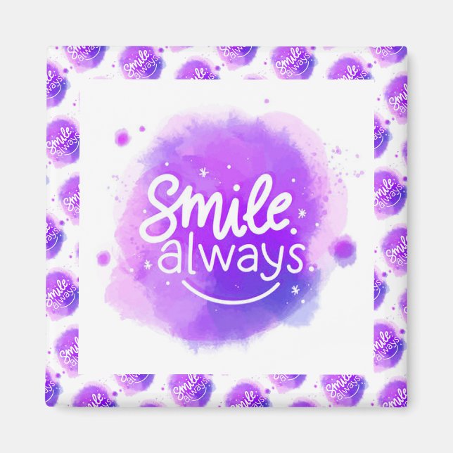 Elegant Modern Motivation Best Popular Message Magnet (Front)