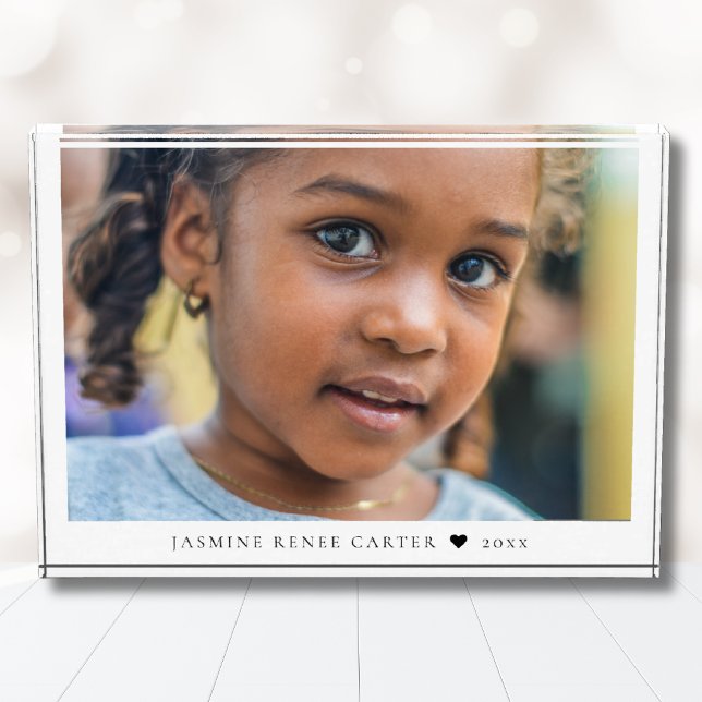 Elegant Modern Photo Block (Custom Photo Block)