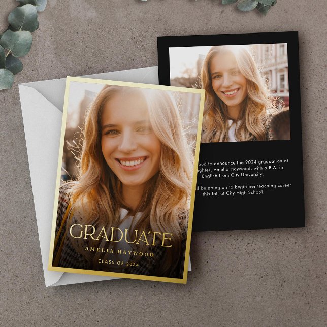 Elegant Modern Photo Graduation (Creator Uploaded)