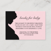 Elegant Modern Pink Tiffany Books for Baby Shower
