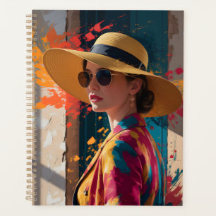 Elegant Modern Portrait Art Print Planner