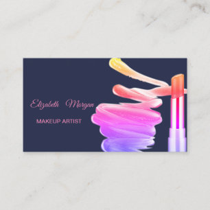 Elegant Modern Professional ,Lipstick Business Card