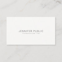 Elegant Modern Professional Minimalistic Plain