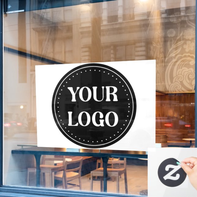 elegant, modern, refined, & editable.  (Cafe Window)