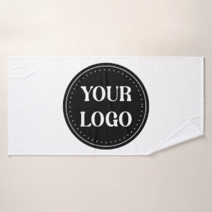 elegant, modern, refined, & editable.  bath towel