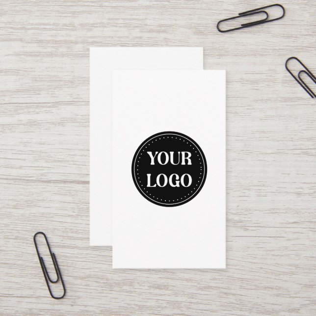 elegant, modern, refined, & editable.  business card (Front/Back In Situ)