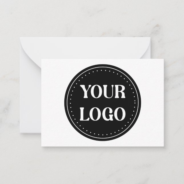 elegant, modern, refined, & editable.  card (Front)