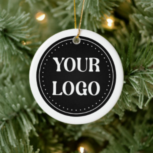 elegant, modern, refined, & editable.  ceramic ornament