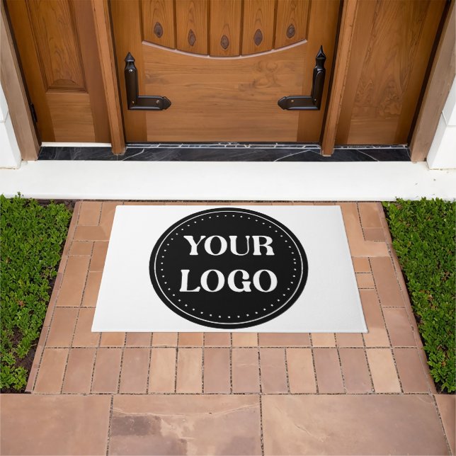 elegant, modern, refined, & editable.  doormat (Outdoor)