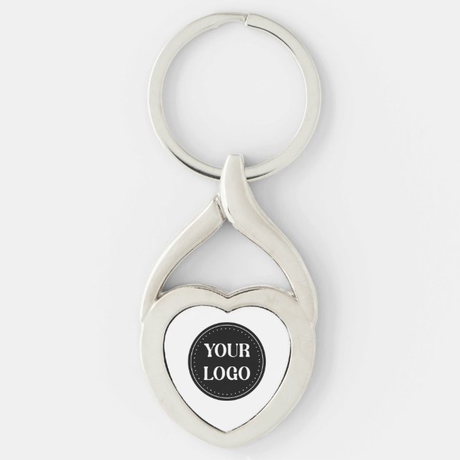 elegant, modern, refined, & editable.  key ring (Front)