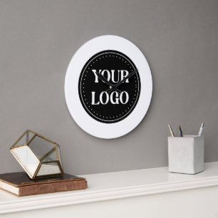 elegant, modern, refined, & editable. large clock