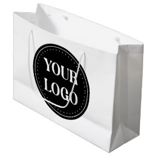 elegant, modern, refined, & editable. large gift bag