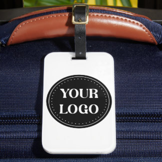elegant, modern, refined, & editable. luggage tag