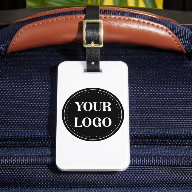 elegant, modern, refined, & editable.  luggage tag (Front Insitu 2)