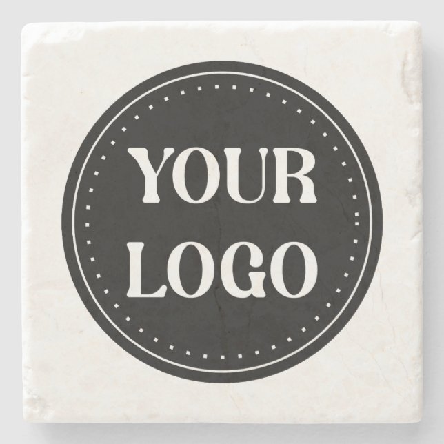 elegant, modern, refined, & editable.  stone coaster (Front)