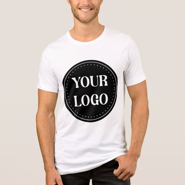 elegant, modern, refined, & editable.  Tri-Blend shirt (Front)