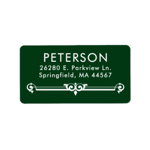 Elegant Modern Return Address Labels