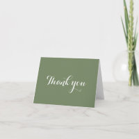 Elegant Modern Sage and White