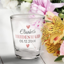   Elegant Modern Script Cute Glitter Hearts Custom