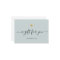 Elegant Modern Script Gold Heart Gift Certificate