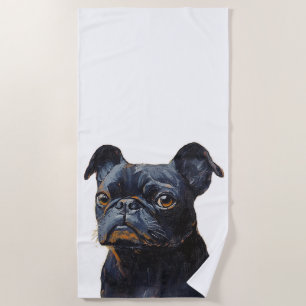 Elegant Modern Simple Custom Add Your Own photo Beach Towel