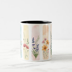 Elegant Modern Simple Custom Add Your Own photo Two-Tone Coffee Mug